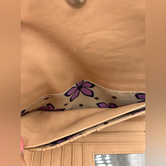 Guess G-Logo Wallet & Keychain/Purse  charm Black/Pale Pink - Picture 5 of 9